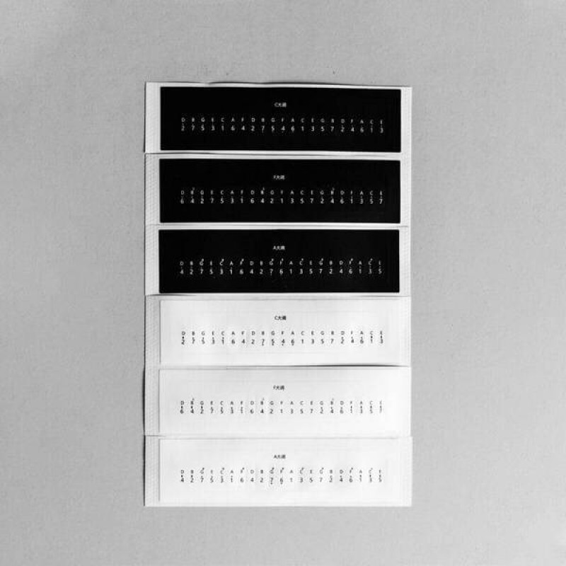 Stickers For 17/21 Keys Kalimba
