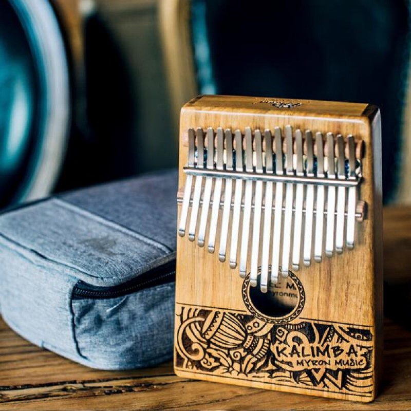 MYRON 17 Key Australian KOA Kalimba | C Major