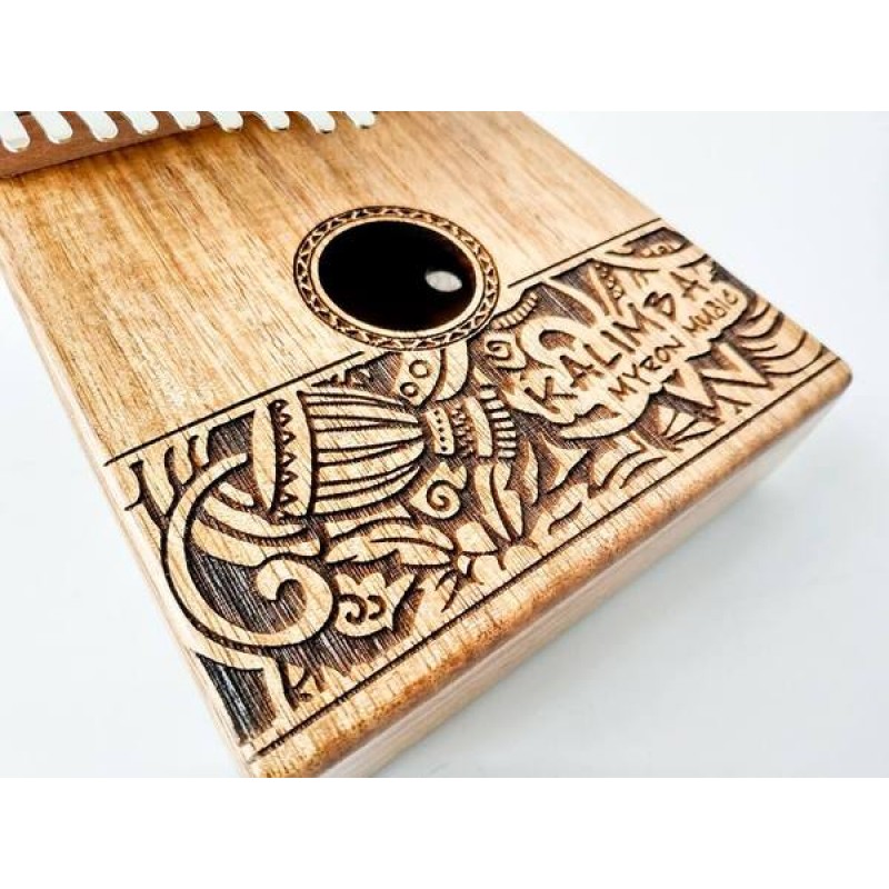 MYRON 17 Key Australian KOA Kalimba | C Major