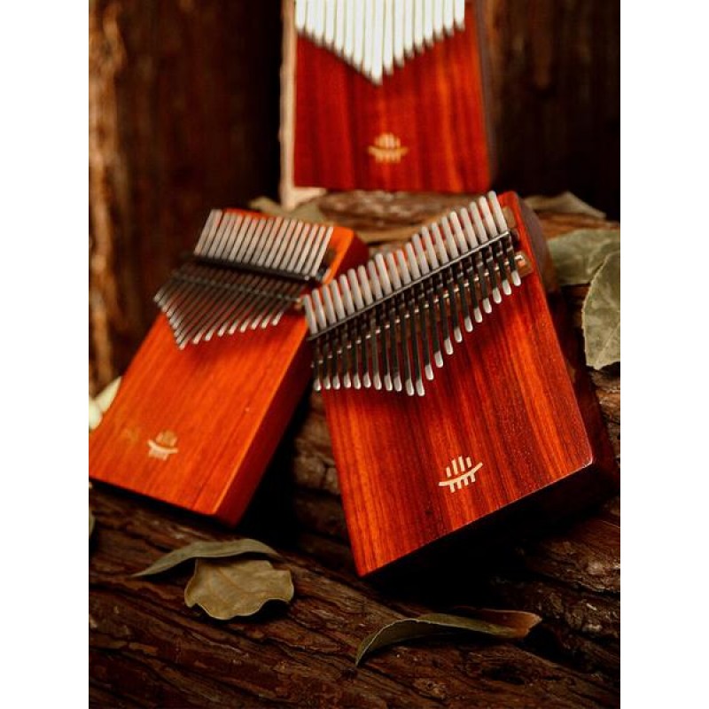 Hluru 17/21 Keys Kalimba Redwood with Carry Box | First Class