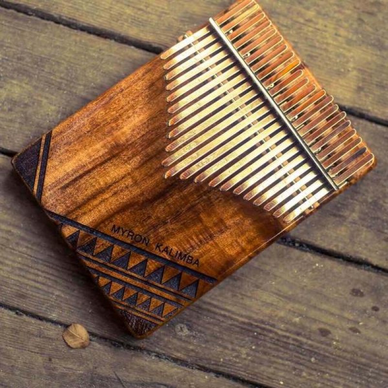 Myron KOA Flateboard Kalimba | 17/21 Keys