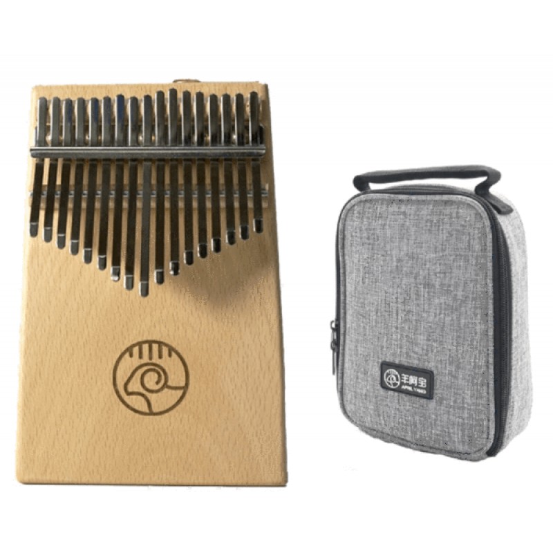April Yang 17 Keys Electrical Solid Body Kalimba