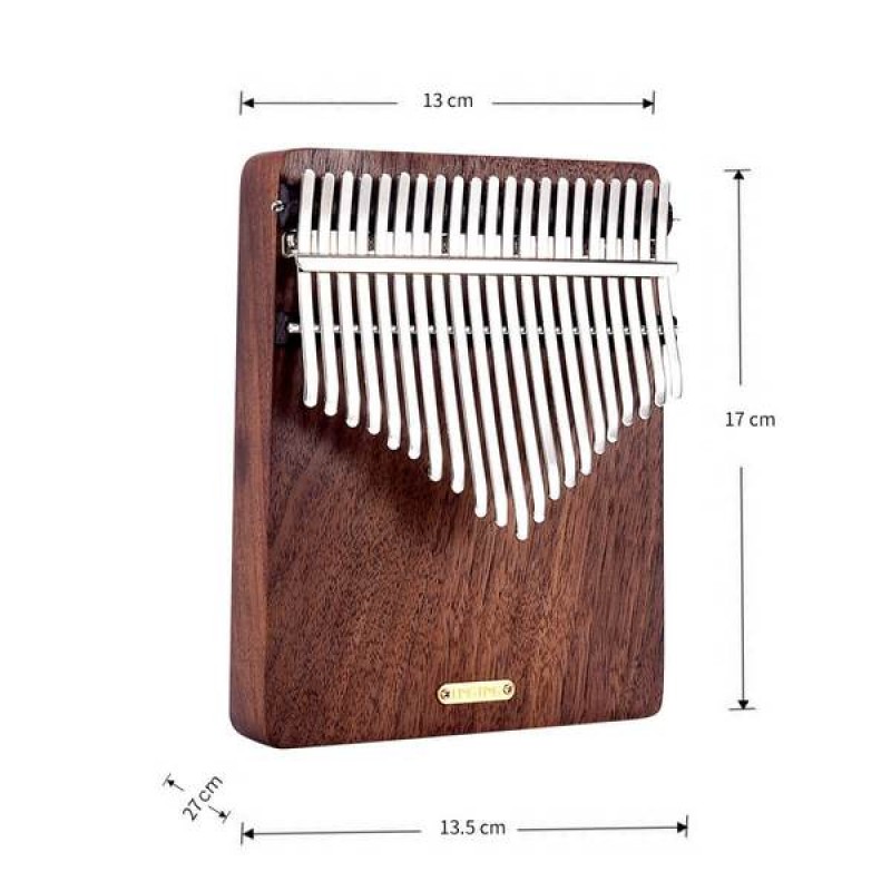 LingTing 21 Keys Walnut Wood Kalimba | Listen To The Rain