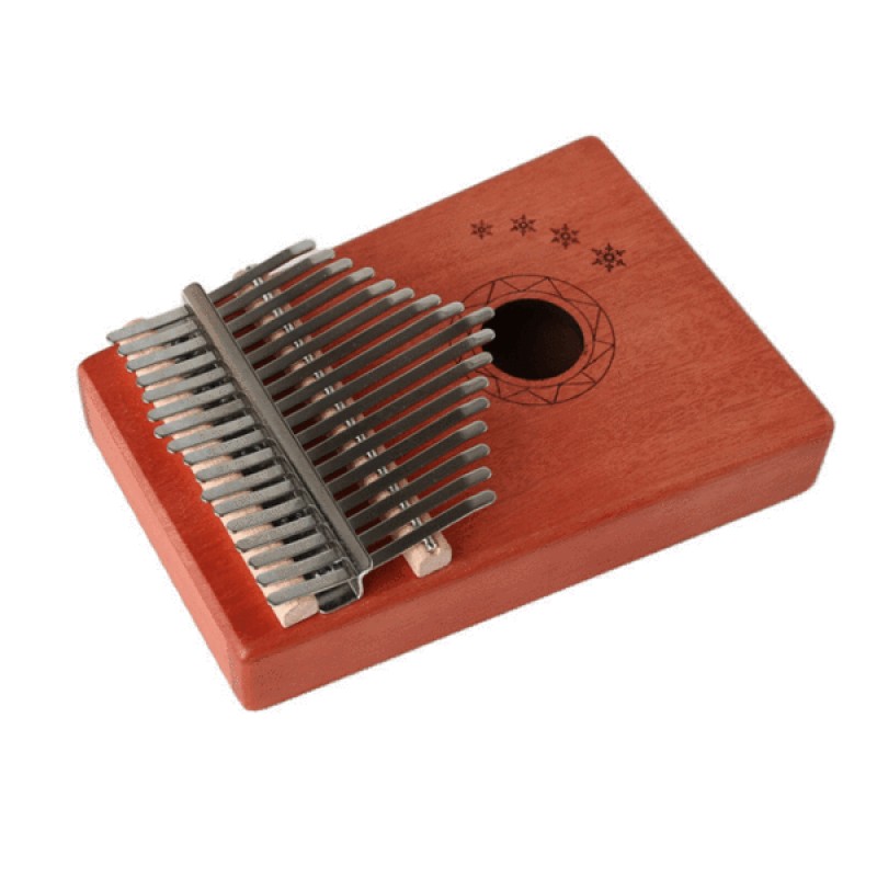 Mahogany Wood Kalimba | Snow