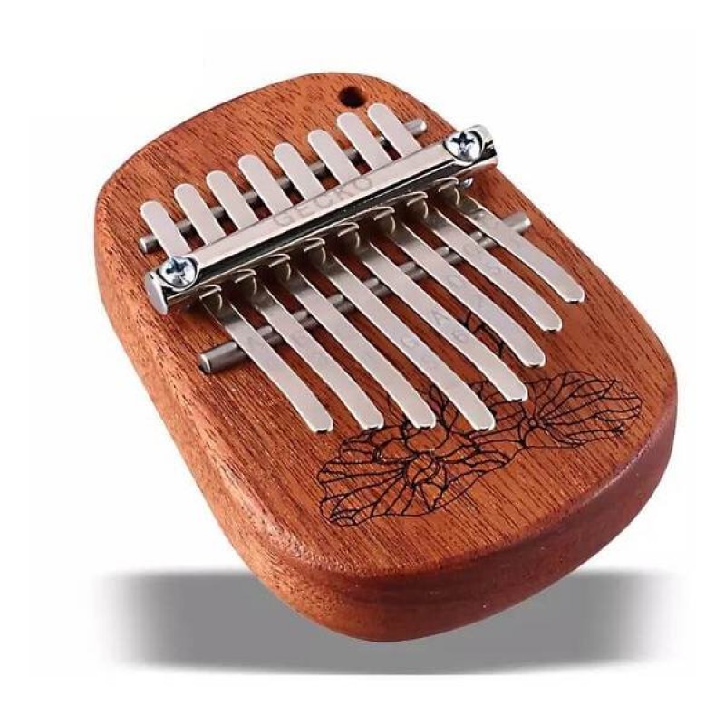 GECKO 8 Key Mini Kalimba With Tassel