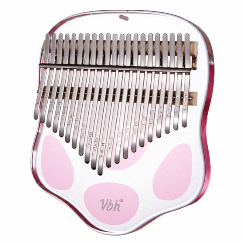 Vbh Pink Clear Kalimba 17/21 Keys