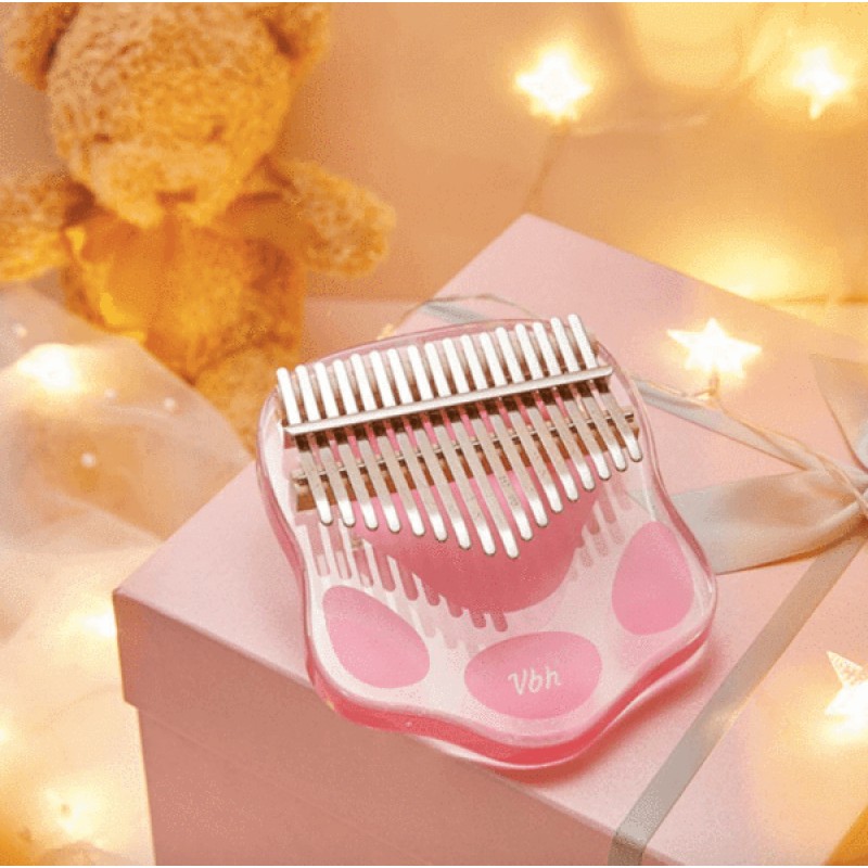 Vbh Pink Clear Kalimba 17/21 Keys