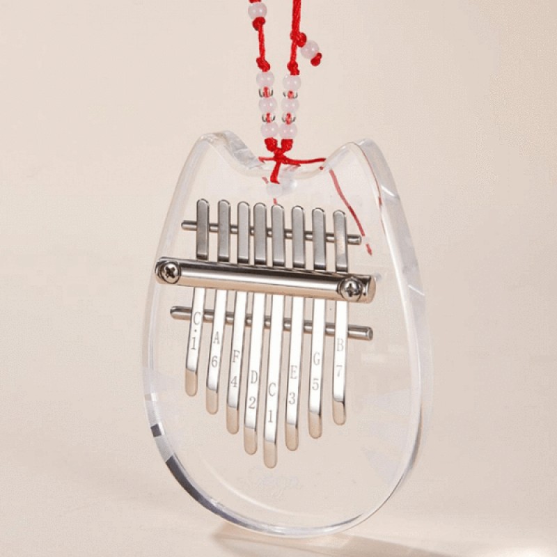 Mini 8 Note Kalimba | Cat Shape