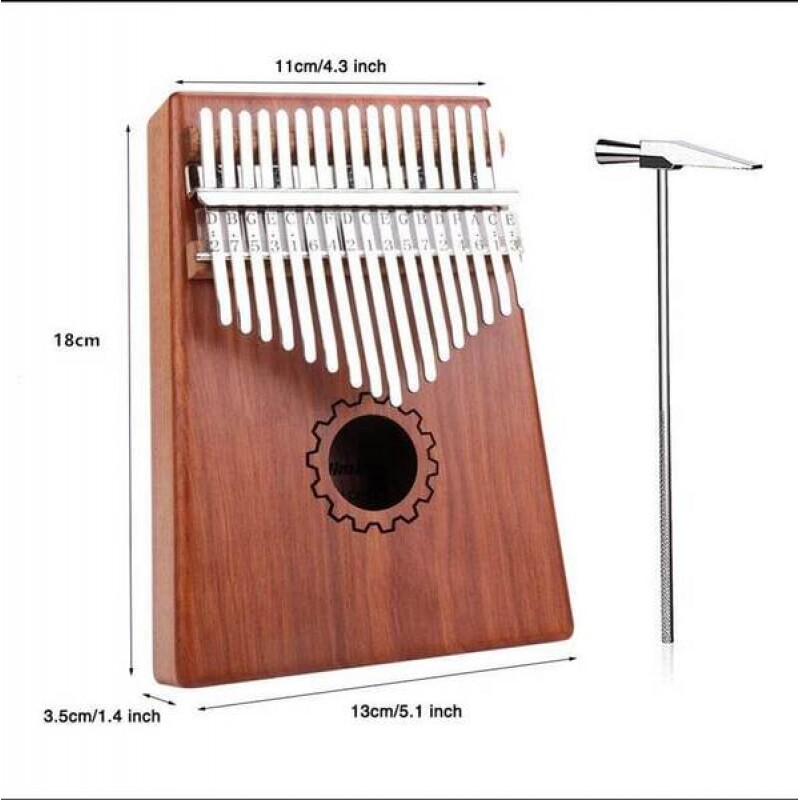 Kalimba Thumb Piano 17 Key -Gear
